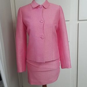 Couture Vintage Pink Shimmer- 2- Piece Suit